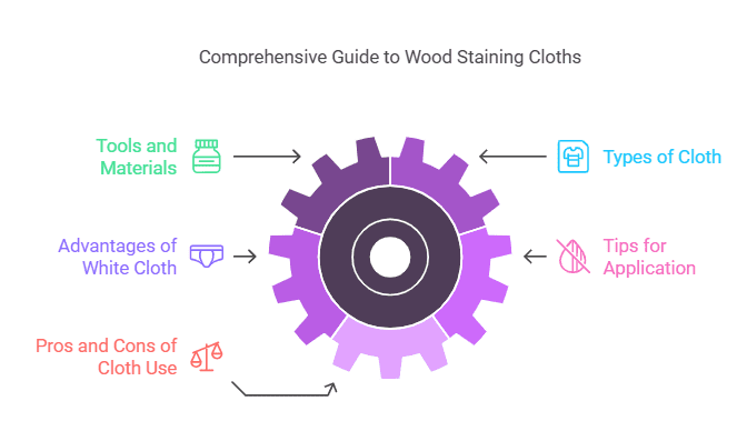 What Cloth to Use for Staining Wood
