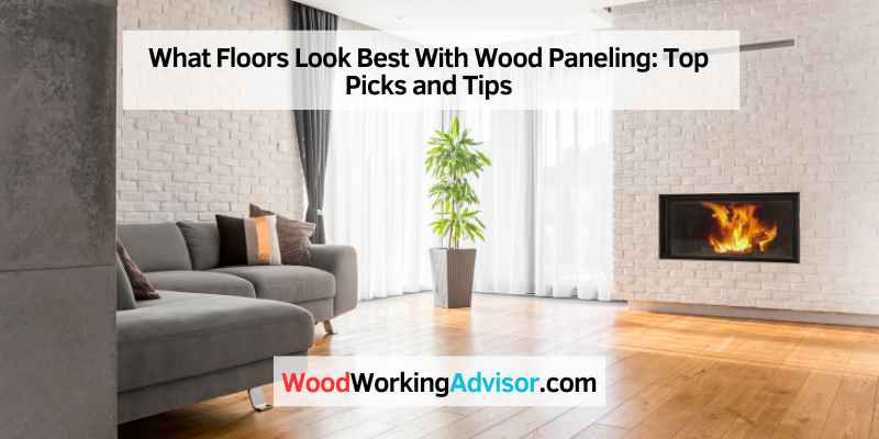 What Floors Look Best With Wood Paneling