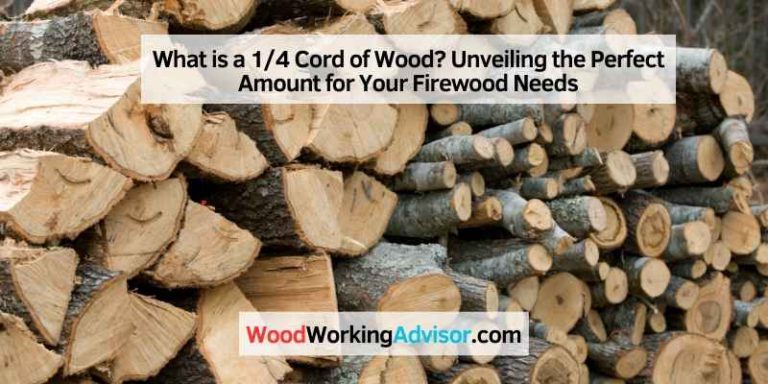 What is a 1/4 Cord of Wood? Unveiling the Perfect Amount for Your ...