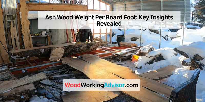 Ash Wood Weight Per Board Foot