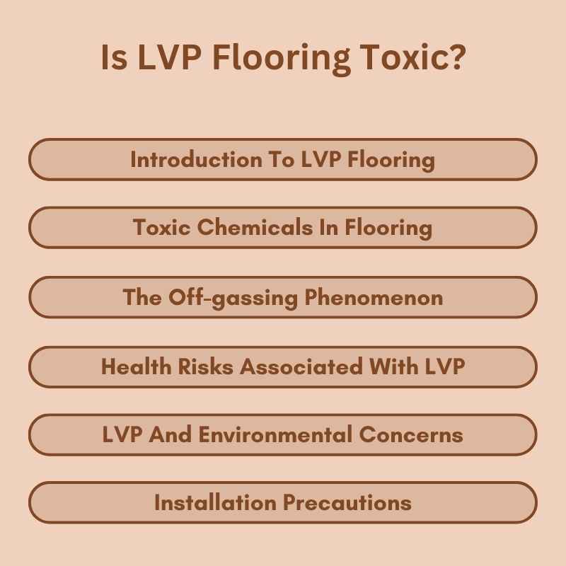 Is LVP Flooring Toxic?
