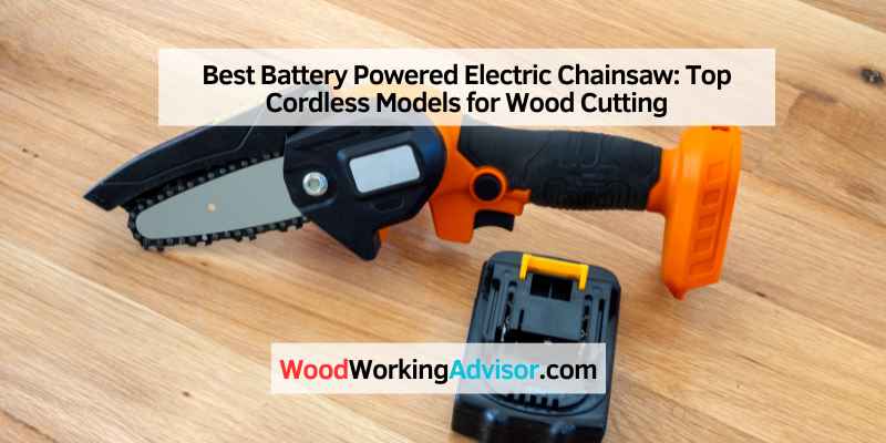 Best Battery Powered Electric Chainsaw