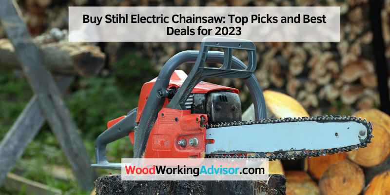 Buy Stihl Electric Chainsaw