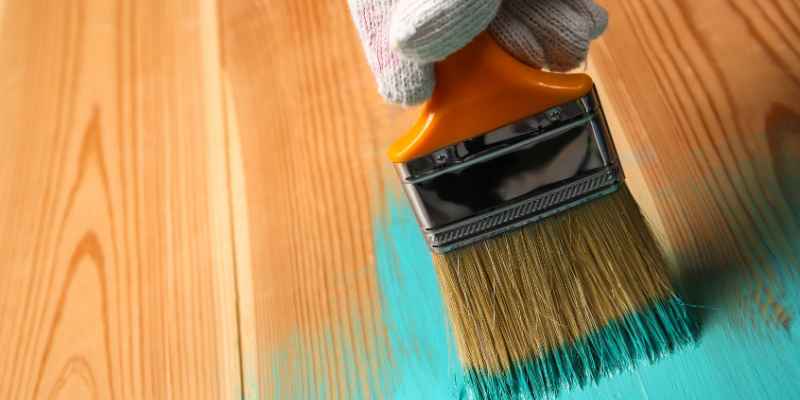 Can You Paint Wet Wood Or Damp Wood