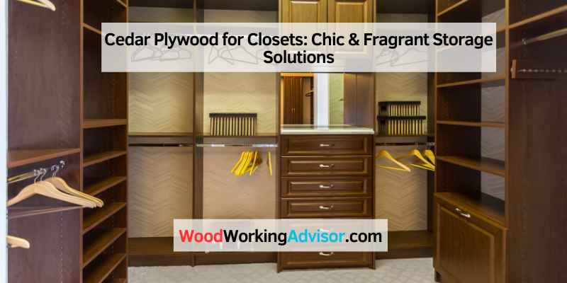 Cedar Plywood for Closets