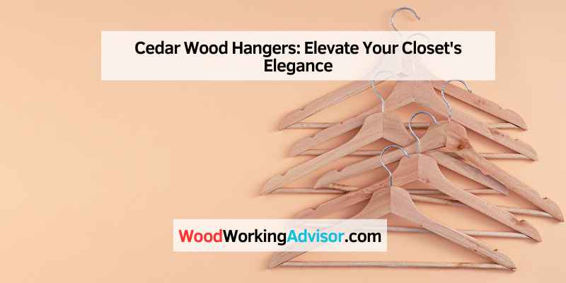 Cedar Wood Hangers