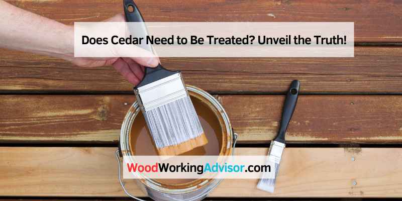 Does Cedar Need to Be Treated