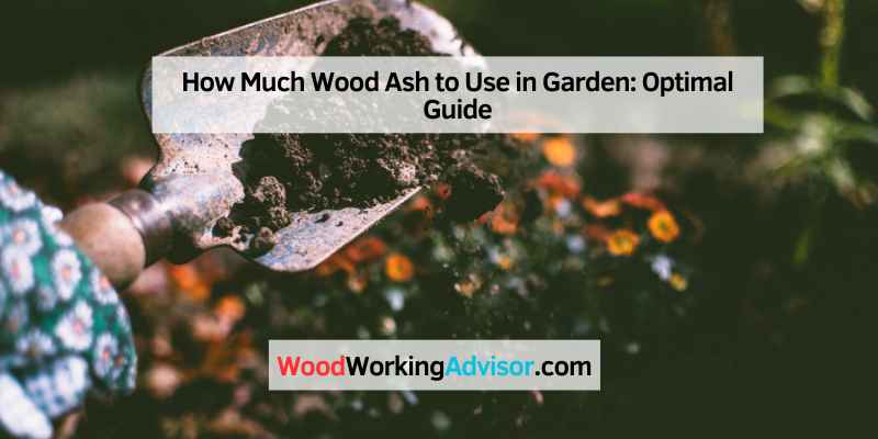 How Much Wood Ash to Use in Garden