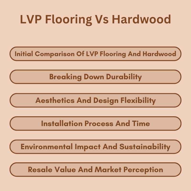 LVP Flooring Vs Hardwood