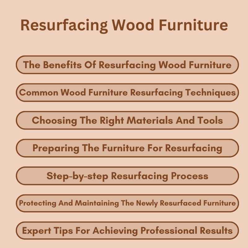 Resurfacing Wood Furniture