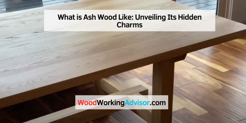 What is Ash Wood Like