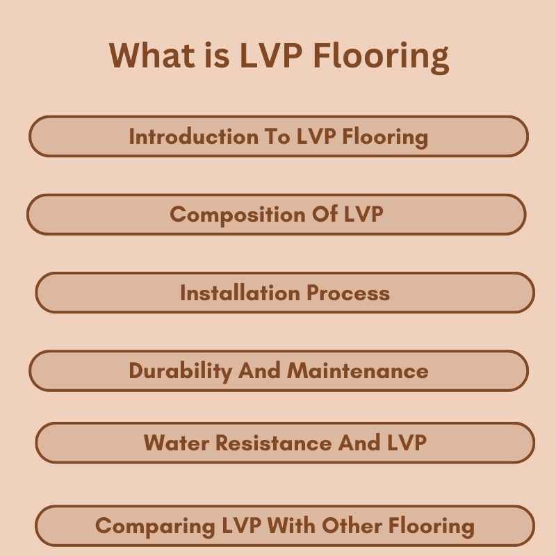 What is LVP Flooring