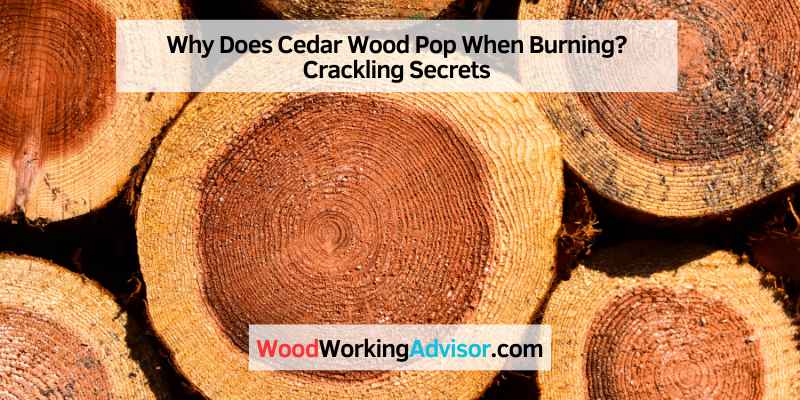 Why Does Cedar Wood Pop When Burning