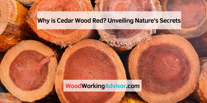 Why is Cedar Wood Red