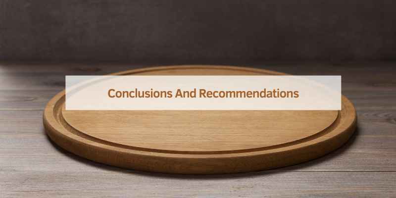 Conclusions And Recommendations