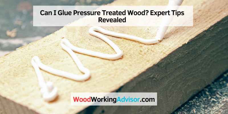 Can I Glue Pressure Treated Wood