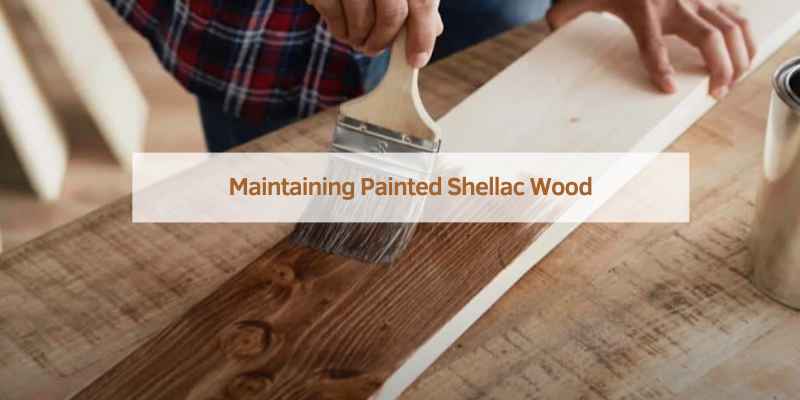 Maintaining Painted Shellac Wood