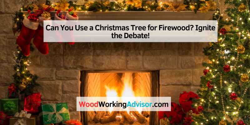 Can You Use a Christmas Tree for Firewood