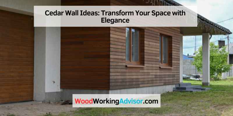 Cedar Wall Ideas