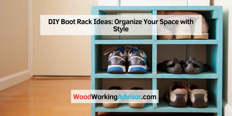 DIY Boot Rack Ideas