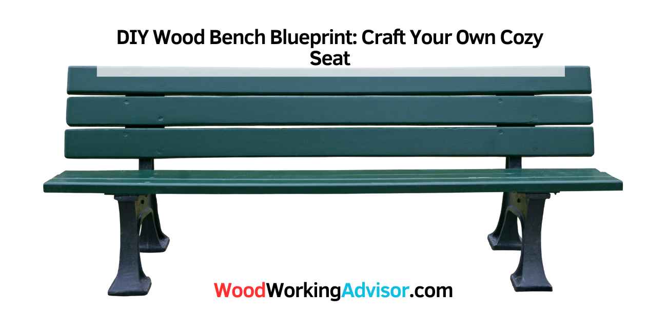 DIY Wood Bench Blueprint
