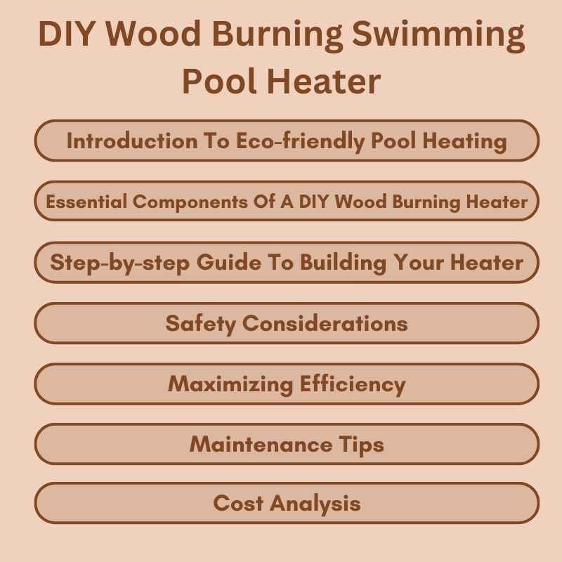 DIY Wood Burning Swimming Pool Heater 