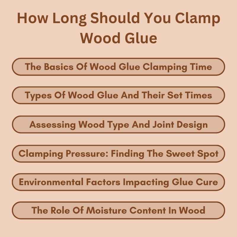 How Long Should You Clamp Wood Glue