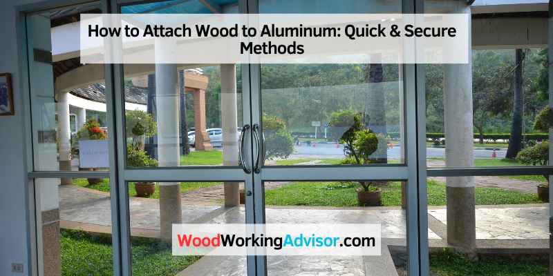 How to Attach Wood to Aluminum