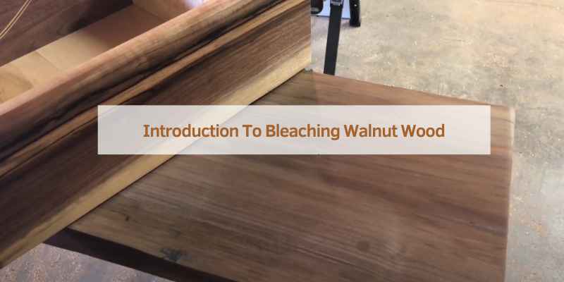 Introduction To Bleaching Walnut Wood