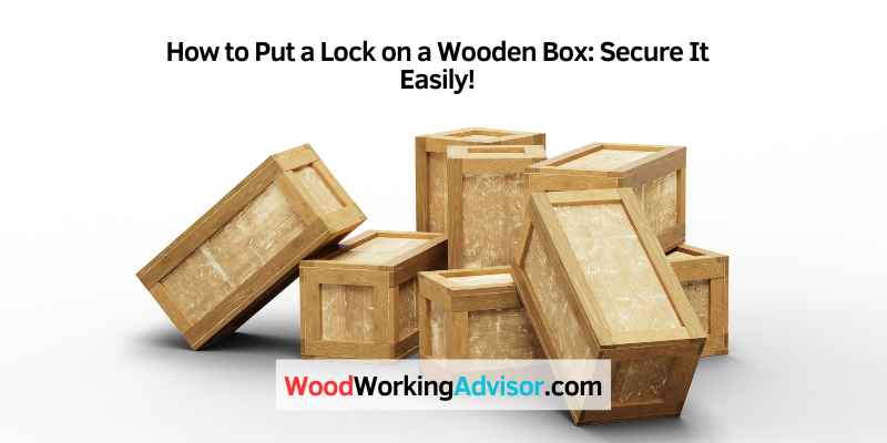 How to Put a Lock on a Wooden Box