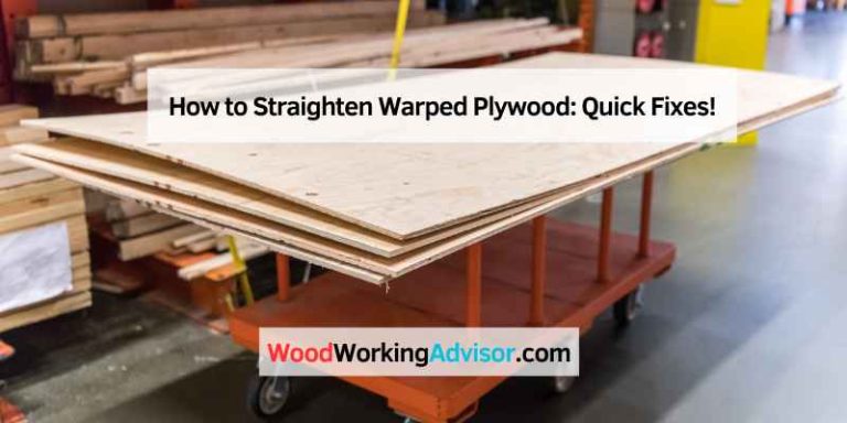 How to Straighten Warped Plywood: Quick Fixes!