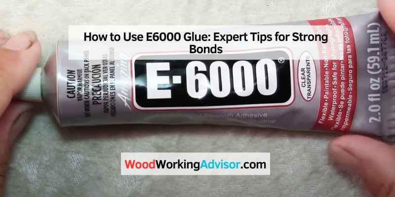 How to Use E6000 Glue