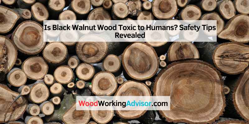 Is Black Walnut Wood Toxic to Humans