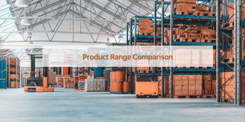 Product Range Comparison