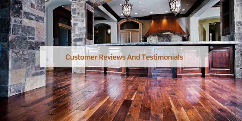 Customer Reviews And Testimonials