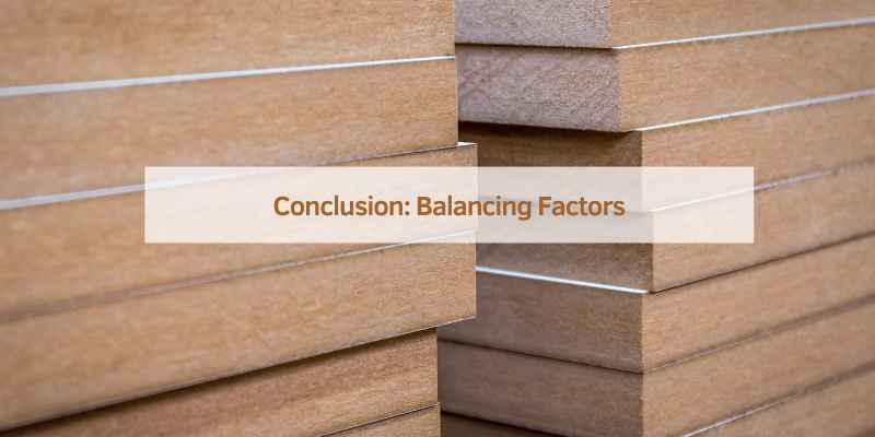 Conclusion: Balancing Factors