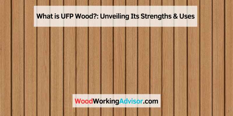 What is UFP Wood