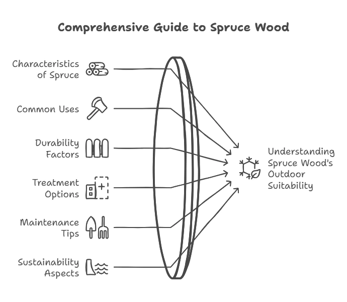 Is Spruce Good for Outdoor Use