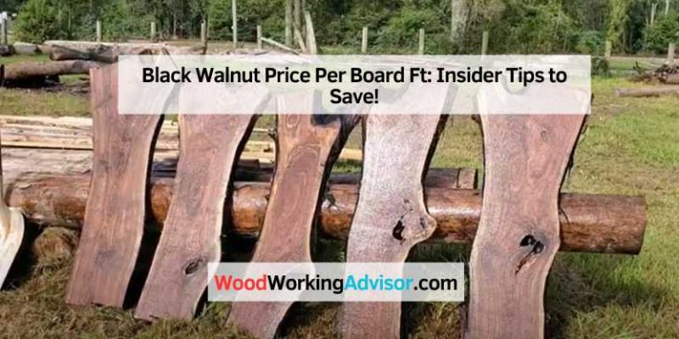 Black Walnut Price Per Board Foot