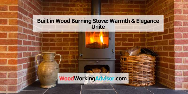 Built in Wood Burning Stove