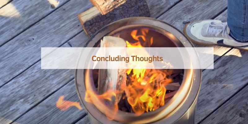 Concluding Thoughts