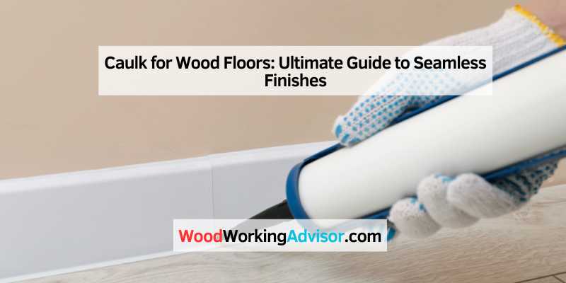 Caulk for Wood Floors