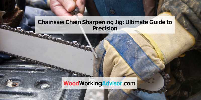Chainsaw Chain Sharpening Jig