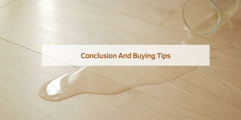 Conclusion And Buying Tips
