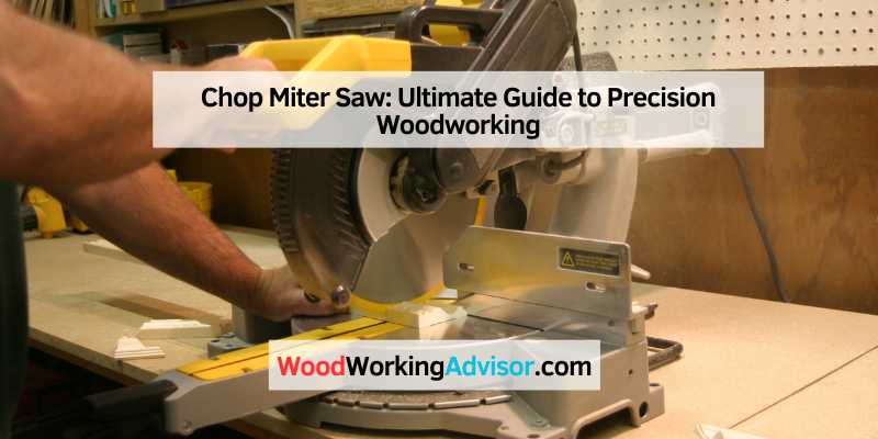 Chop Miter Saw