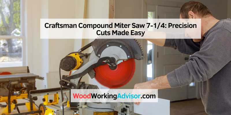 Craftsman Compound Miter Saw 7-14