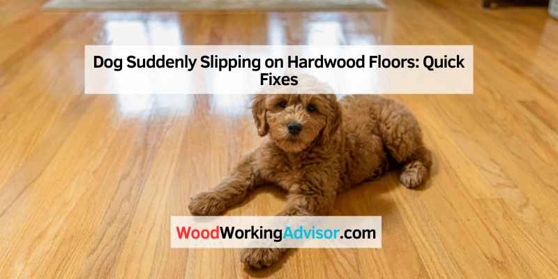 Dog Suddenly Slipping on Hardwood Floors