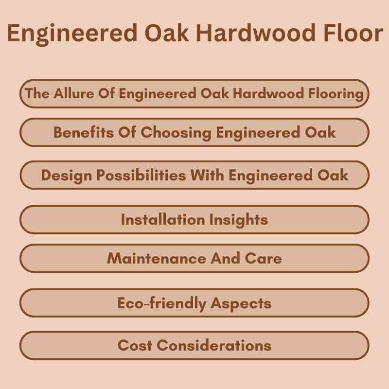 Engineered Oak Hardwood Floor