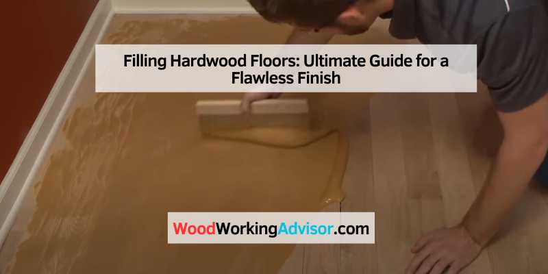 Filling Hardwood Floors