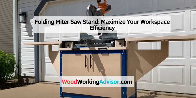 Folding Miter Saw Stand